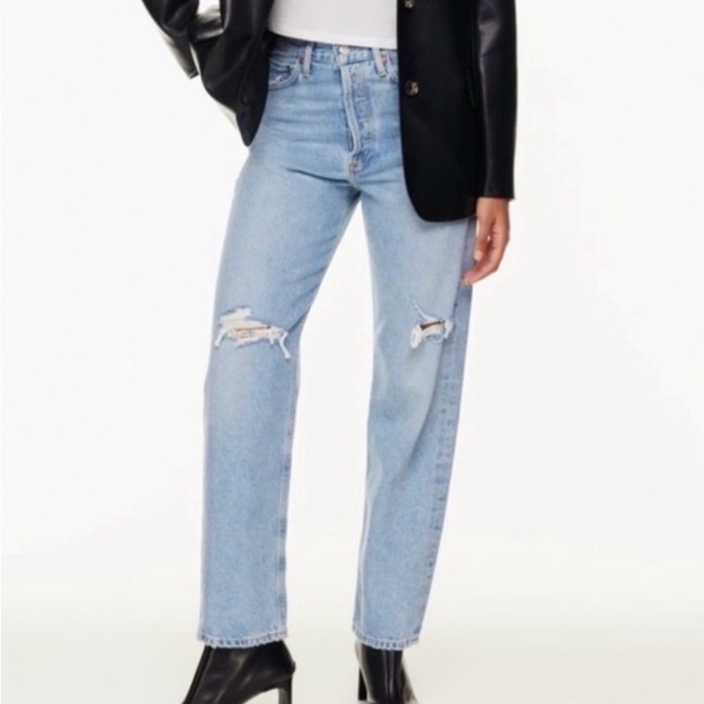 Agolde 90s jeans in shade “captured”